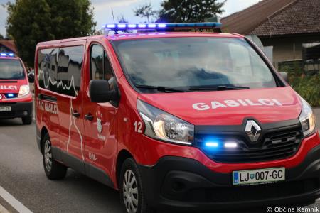 Gasilke in gasilci Prostovoljnega gasilskega društva Kamniška Bistrica bogatejši za novo vozilo in motorno črpalko (43)